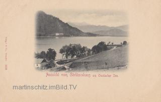 Aussicht vom Görlitzenhaus auf den Ossiachersee - Kärnten - alte historische Fotos Ansichten Bilder Aufnahmen Ansichtskarten 