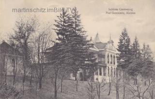 Gutenstein, Schloss Gamseneg - Unterkärnten (Koroška) - alte historische Fotos Ansichten Bilder Aufnahmen Ansichtskarten 