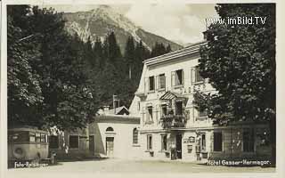 Hotel Gasser Hermagor - Hermagor - alte historische Fotos Ansichten Bilder Aufnahmen Ansichtskarten 