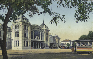 Beim Bahnhof - Viktringer Vorstadt (7. Bez) - alte historische Fotos Ansichten Bilder Aufnahmen Ansichtskarten 