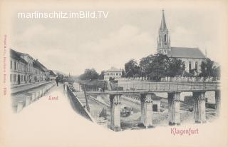 Klagenfurt Lend - Klagenfurt am Wörthersee - alte historische Fotos Ansichten Bilder Aufnahmen Ansichtskarten 