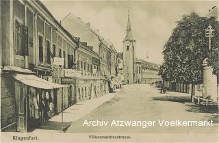 Kagenfurt Völkermarkterstrasse - Klagenfurt am Wörthersee - alte historische Fotos Ansichten Bilder Aufnahmen Ansichtskarten 