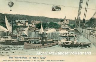 Der Wörthersee im Jahre 1950 - Klagenfurt am Wörthersee - alte historische Fotos Ansichten Bilder Aufnahmen Ansichtskarten 