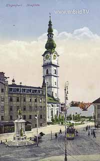 Klagenfurt - Heuplatz - Klagenfurt am Wörthersee - alte historische Fotos Ansichten Bilder Aufnahmen Ansichtskarten 