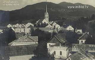 Hermagor mit Guggenberg - Hermagor - alte historische Fotos Ansichten Bilder Aufnahmen Ansichtskarten 