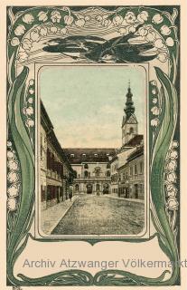 Klagenfurt Domgasse - Innere Stadt  (3. Bez) - alte historische Fotos Ansichten Bilder Aufnahmen Ansichtskarten 