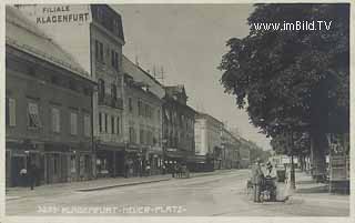 Neuer Platz - Klagenfurt am Wörthersee - alte historische Fotos Ansichten Bilder Aufnahmen Ansichtskarten 