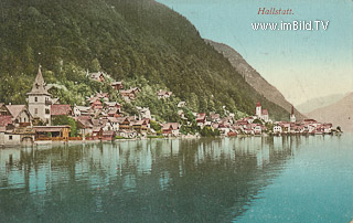 Salzkammergut, Hallstatt - Hallstatt - alte historische Fotos Ansichten Bilder Aufnahmen Ansichtskarten 