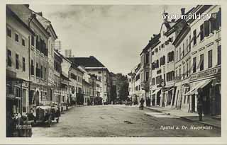 Hauptplatz Spittal - Spittal an der Drau - alte historische Fotos Ansichten Bilder Aufnahmen Ansichtskarten 