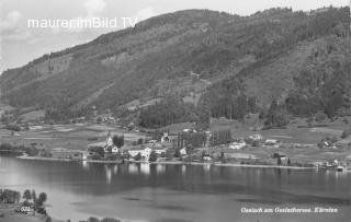 Luftbildaufnahmen von Ossiach - Ossiach - alte historische Fotos Ansichten Bilder Aufnahmen Ansichtskarten 
