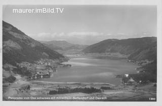 Annenheim vom Westen - Treffen am Ossiacher See - alte historische Fotos Ansichten Bilder Aufnahmen Ansichtskarten 