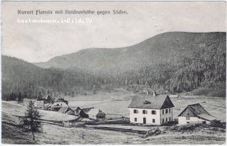 Flattnitz - Ansicht gegen Süden mit Forsthaus - Kärnten - alte historische Fotos Ansichten Bilder Aufnahmen Ansichtskarten 