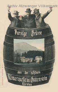 Roemerquelle bei Gutenstein - Unterkärnten (Koroška) - alte historische Fotos Ansichten Bilder Aufnahmen Ansichtskarten 