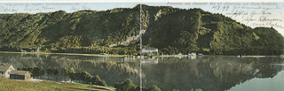 Panoramaufnahme Anneneheim - Oesterreich - alte historische Fotos Ansichten Bilder Aufnahmen Ansichtskarten 