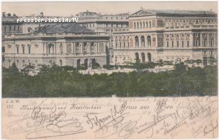 Musikvereins- und Künstlerhaus - Wien - alte historische Fotos Ansichten Bilder Aufnahmen Ansichtskarten 