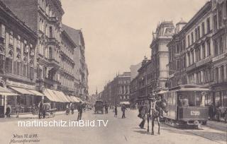 Wien, Mariahilferstrasse - Wien - alte historische Fotos Ansichten Bilder Aufnahmen Ansichtskarten 