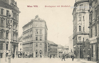 Skodagasse - Wien - alte historische Fotos Ansichten Bilder Aufnahmen Ansichtskarten 
