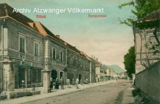 Villach Peraustrasse - Peraustraße - alte historische Fotos Ansichten Bilder Aufnahmen Ansichtskarten 