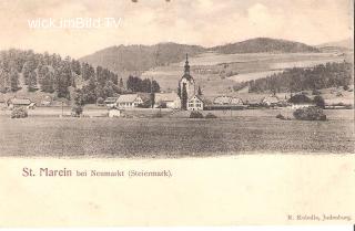 St. Marein bei Neumarkt in Steiermark - Sankt Marein bei Neumarkt - alte historische Fotos Ansichten Bilder Aufnahmen Ansichtskarten 