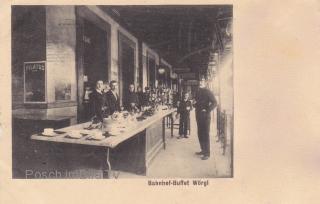 Wörgl, Bahnhof-Buffet - Oesterreich - alte historische Fotos Ansichten Bilder Aufnahmen Ansichtskarten 