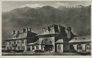 Bahnhof in Spittal an der Drau - Kärnten - alte historische Fotos Ansichten Bilder Aufnahmen Ansichtskarten 