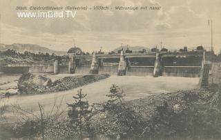Gailkraftwerk - Villach(Stadt) - alte historische Fotos Ansichten Bilder Aufnahmen Ansichtskarten 