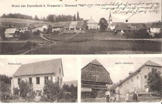 Zeutschach bei Neumarkt in Steiermark - Zeutschach - alte historische Fotos Ansichten Bilder Aufnahmen Ansichtskarten 