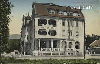 Spittal an der Drau - Hotel Goldeck - Kärnten - alte historische Fotos Ansichten Bilder Aufnahmen Ansichtskarten 