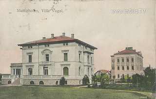 Mattighofen - Villa Vogel - Oberösterreich - alte historische Fotos Ansichten Bilder Aufnahmen Ansichtskarten 
