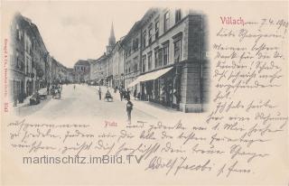 Villach Hauptplatz - Hauptplatz - alte historische Fotos Ansichten Bilder Aufnahmen Ansichtskarten 