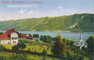 Station Annenheim - Treffen am Ossiacher See - alte historische Fotos Ansichten Bilder Aufnahmen Ansichtskarten 
