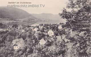 Steindorf am Ossiachersee, Ortsansicht  - Feldkirchen - alte historische Fotos Ansichten Bilder Aufnahmen Ansichtskarten 