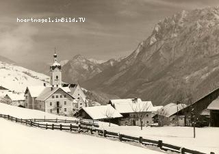 Unterassling im Winter - Lienz - alte historische Fotos Ansichten Bilder Aufnahmen Ansichtskarten 