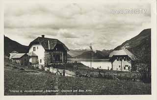 Jausenstation Seefriede - Ossiach - alte historische Fotos Ansichten Bilder Aufnahmen Ansichtskarten 