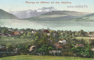 Weyregg und Schafberg - Oberösterreich - alte historische Fotos Ansichten Bilder Aufnahmen Ansichtskarten 