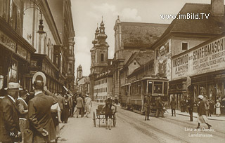 Linz - Landstrasse - Linz - alte historische Fotos Ansichten Bilder Aufnahmen Ansichtskarten 