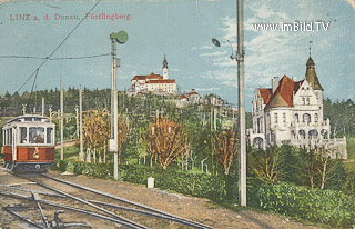 Linz - Pöstlingbergbahn - Linz - alte historische Fotos Ansichten Bilder Aufnahmen Ansichtskarten 