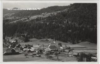 Kärntnerisch Laßnitz - Dorfansicht - Laßnitz - alte historische Fotos Ansichten Bilder Aufnahmen Ansichtskarten 