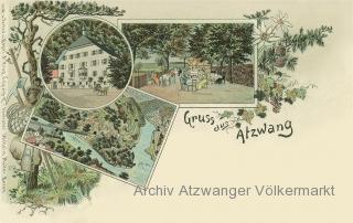 3 Bild Litho Karte - Atzwang - Bozen - alte historische Fotos Ansichten Bilder Aufnahmen Ansichtskarten 