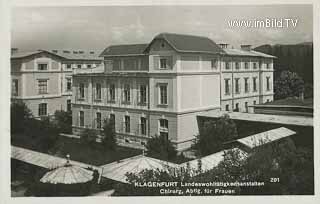 Klagenfurt - Krankenhaus - Chiurg. Abteilung - St.Veiter Vorstadt  (5. Bez) - alte historische Fotos Ansichten Bilder Aufnahmen Ansichtskarten 
