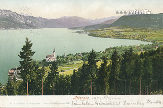 Attersee - Oberösterreich - alte historische Fotos Ansichten Bilder Aufnahmen Ansichtskarten 