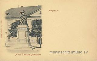 Klagenfurt, Maria Theresia Monument - Klagenfurt am Wörthersee - alte historische Fotos Ansichten Bilder Aufnahmen Ansichtskarten 