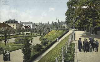 Schillerpark - Klagenfurt am Wörthersee - alte historische Fotos Ansichten Bilder Aufnahmen Ansichtskarten 