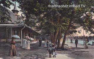 Pörtschach Cafe Werzer - Klagenfurt Land - alte historische Fotos Ansichten Bilder Aufnahmen Ansichtskarten 