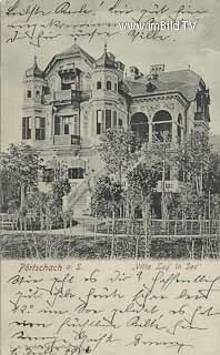 Villa Lug in See - Klagenfurt Land - alte historische Fotos Ansichten Bilder Aufnahmen Ansichtskarten 