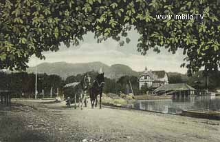 Reifnitz mit Strandhotel - Klagenfurt Land - alte historische Fotos Ansichten Bilder Aufnahmen Ansichtskarten 