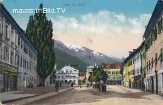 Lienz Hauptplatz - Tirol - alte historische Fotos Ansichten Bilder Aufnahmen Ansichtskarten 