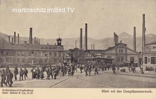 Kapfenberg, Gußstahlwerk  - Steiermark - alte historische Fotos Ansichten Bilder Aufnahmen Ansichtskarten 