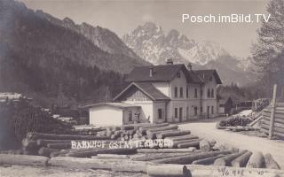 Bahnhof Gstatterboden - Liezen - alte historische Fotos Ansichten Bilder Aufnahmen Ansichtskarten 