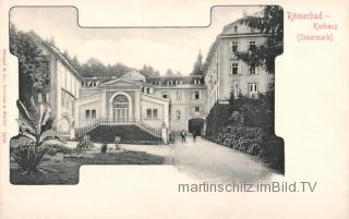Römerbad Kurhaus - Slowenien - alte historische Fotos Ansichten Bilder Aufnahmen Ansichtskarten 
